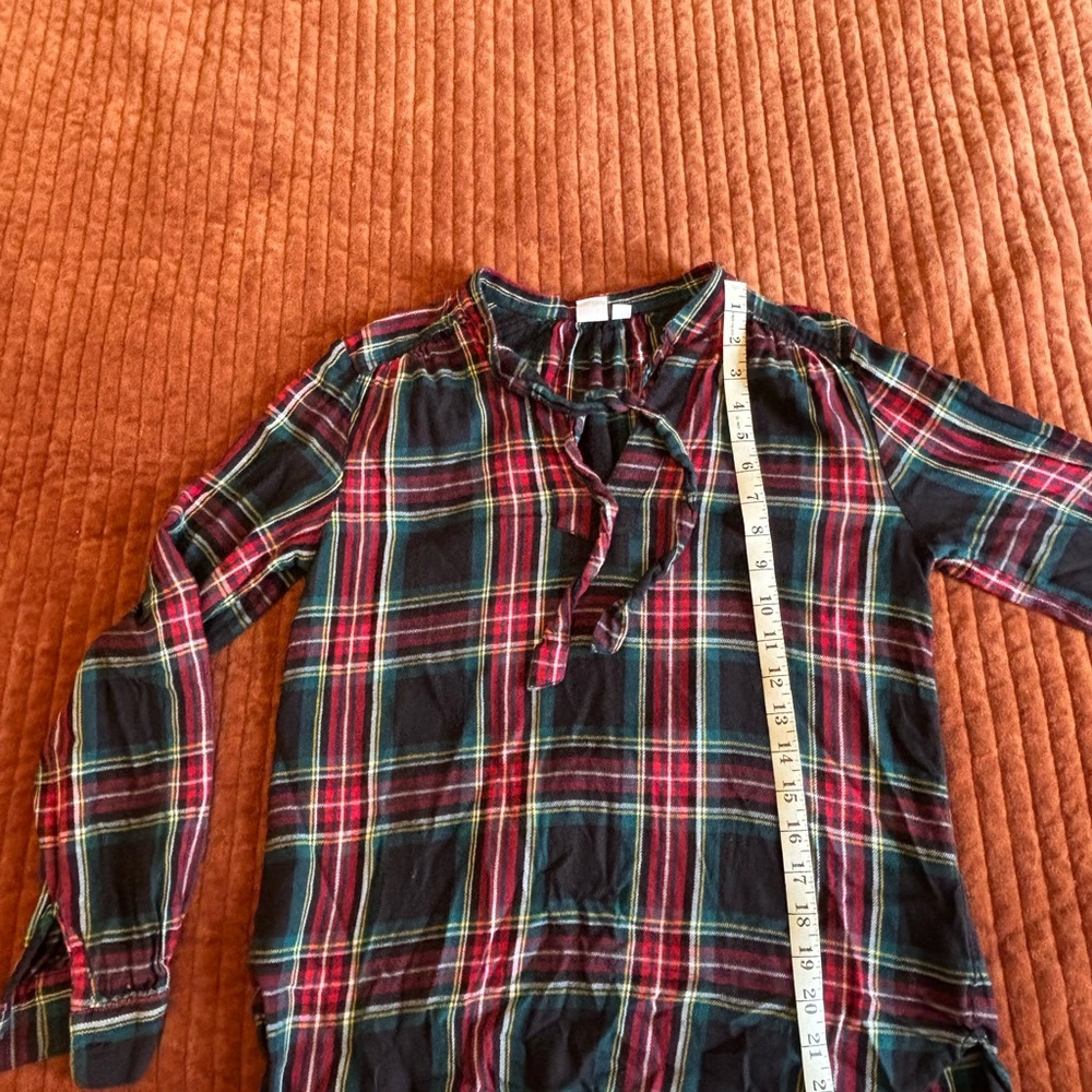 Gap holiday plaid flannel